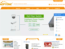 Tablet Screenshot of optone.net